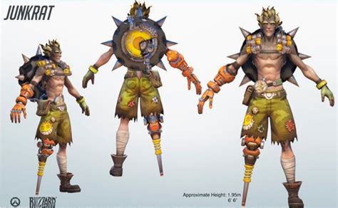 junkrat height|junkrat full body.